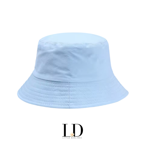 Adult Baby Blue Bucket Hat