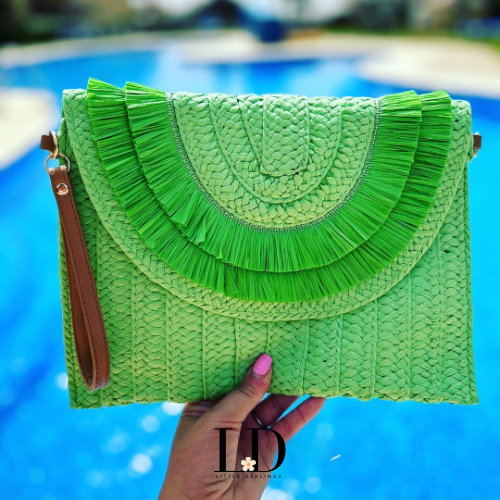 Green SiSi Clutch Bag