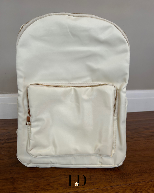 Cream Rucksack