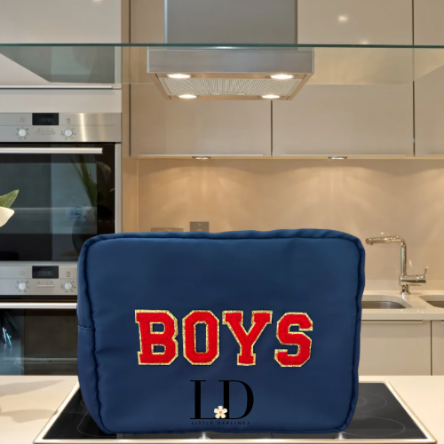 Large Navy Blue Pouch