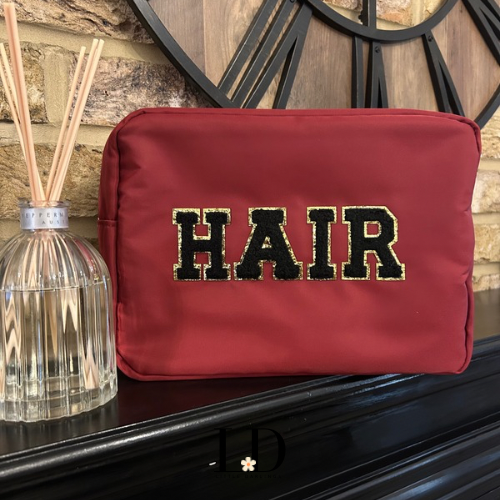 Large Burgundy Pouch