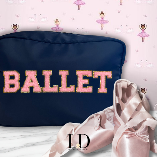 Large Navy Blue Pouch