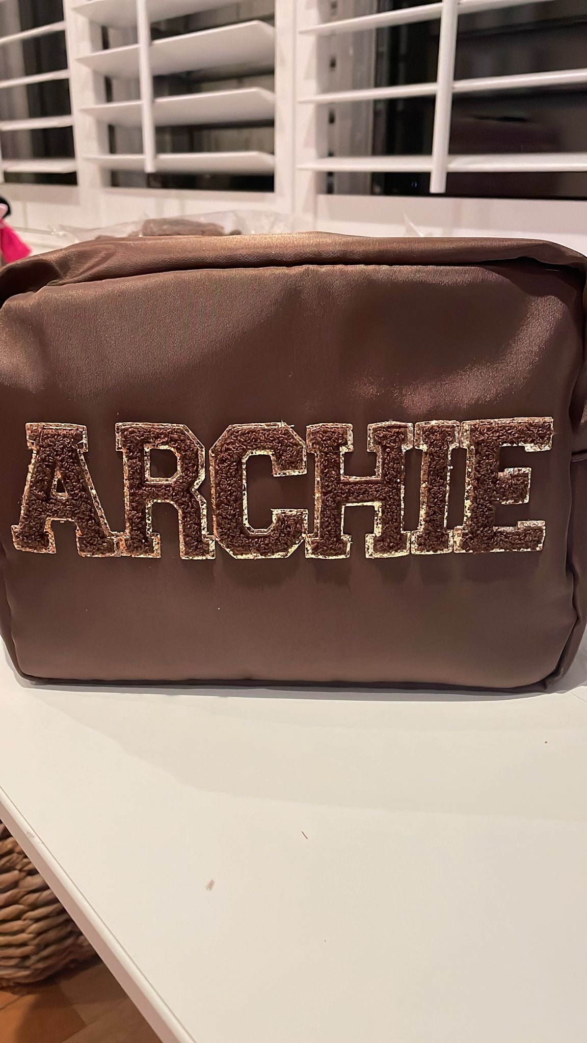 Large Brown Pouch