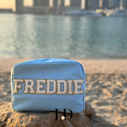 Large Baby Blue Pouch