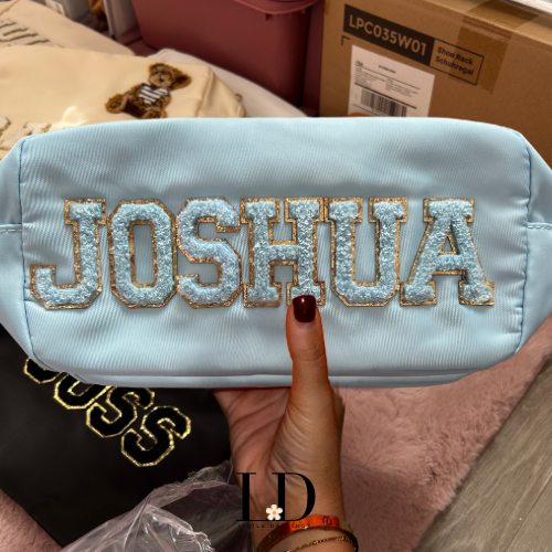 Medium Baby Blue Pouch