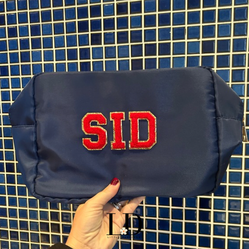 Large Navy Blue Pouch
