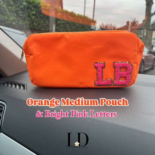 Medium Orange Pouch