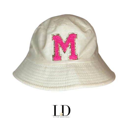 Kids Cream Bucket Hat
