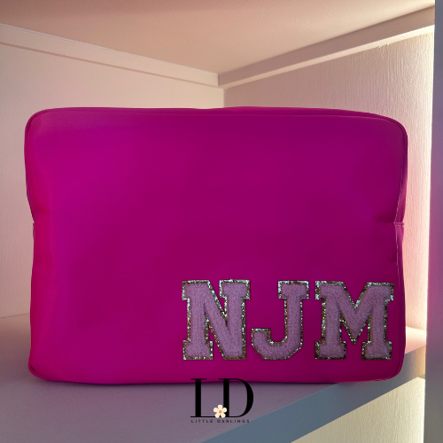 Large Hot Pink Pouch