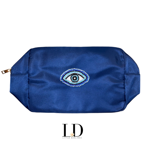 Large Navy Blue Pouch