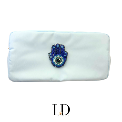 Medium White Pouch