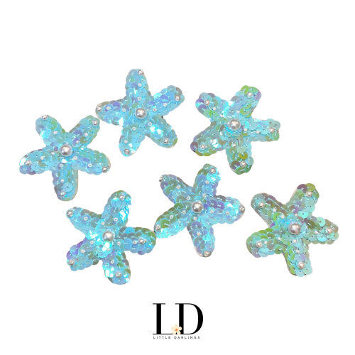 Luxe Blue Starfish Patch