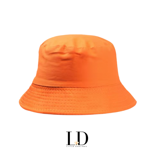 Adult Orange Bucket Hat