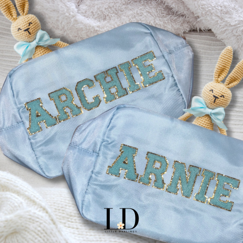Large Baby Blue Pouch