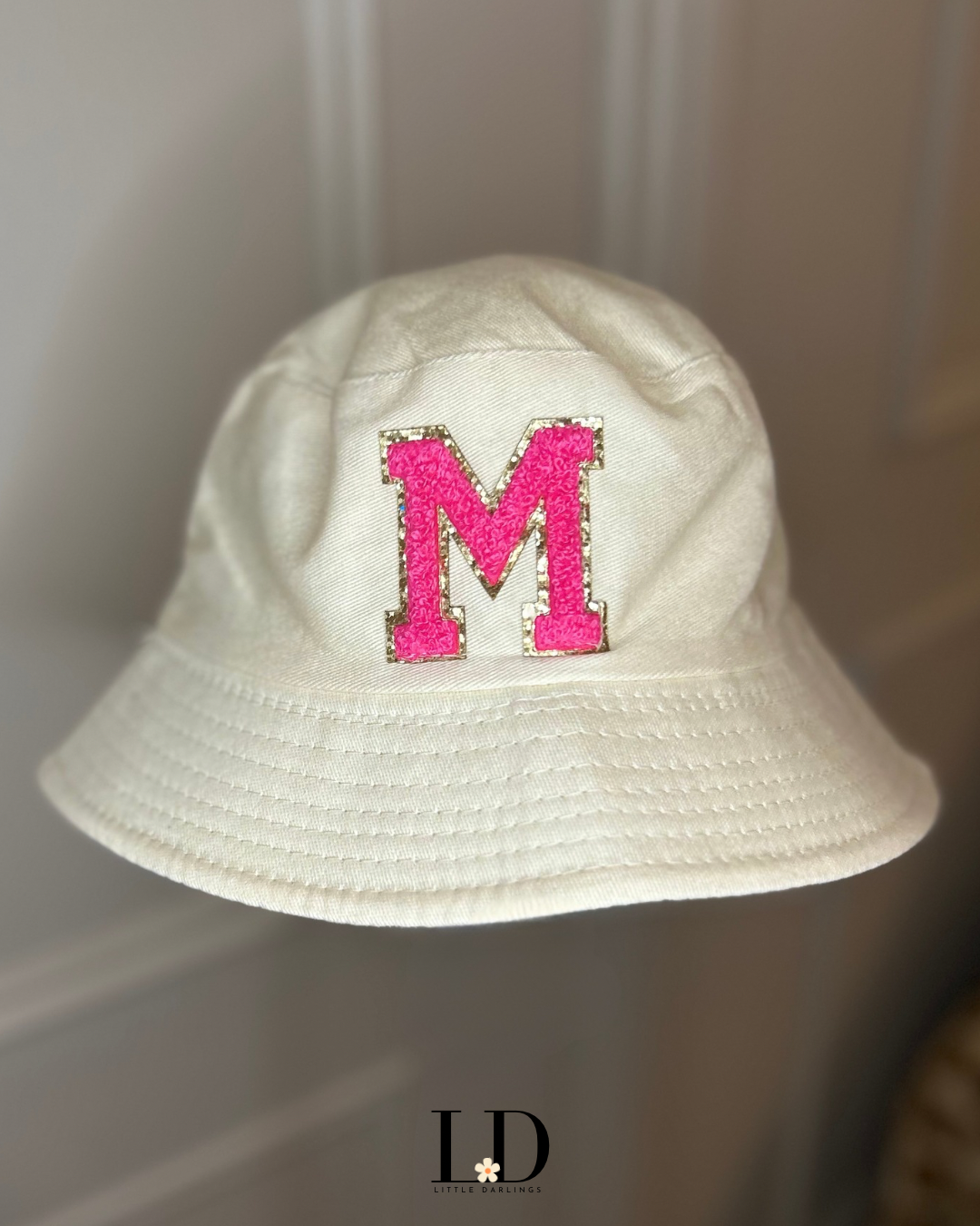 Kids Cream Bucket Hat