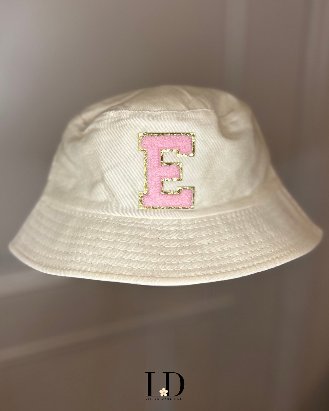 Kids Cream Bucket Hat