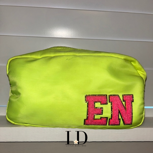 Medium Yellow Lime Pouch